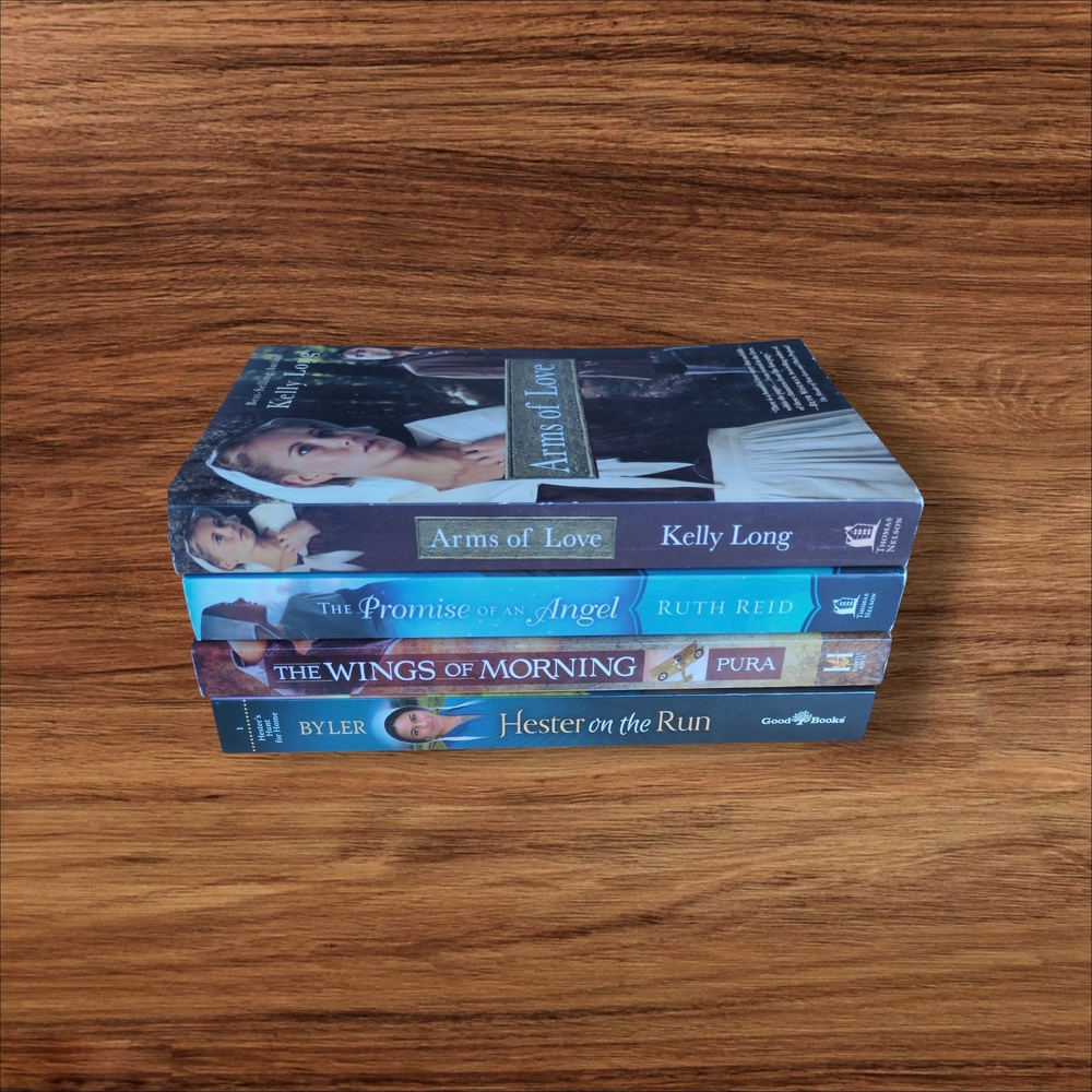 Set of 4 Inspirational Romance/Amish Lit Novels